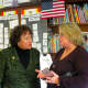 Rep. Nita Lowey visited  Park Early Childhood Center where she met with school district officials.