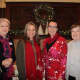 Board First VP Lisa Allison with Victoria Gearity, Executive Director Phyllis Bianco and Board President, Carol Handy.
