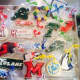 These are some of the college logos that Karma Cookies made for their clients.