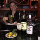 Bartender Cali LaSpina of Hastings on Hudson shows off the restaurant's hot toddy.