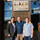 The owners of Rye House Port Chester stand in front of the newly-opened restaurant.
