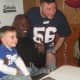 Lawrence Taylor with Rich and Jackson Morley.