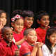 Students from Dixson School participate in their holiday performance.