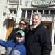 The Murphy family at the St. Patrick's Day Parade. Matthew Murphy owns Fred D. Knapp Funeral Home. He is with his wife Sharon and their son Connor, 10. Their daughter, Rebecca, 11, was dancing in the parade with Anam Cara Irish Dance School.