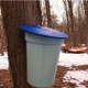 A maple sap bucket at the ready.