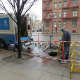 Con Edison crews worked on the New Rochelle manholes well into the afternoon on Thursday.