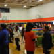 Attendees at the first-annual Chappaqua STEM Fest, held at Robert E. Bell Middle School.