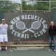 Director of Tennis Instruction Juan Rios and New Rochelle Tennis Club owner Mike Aronstein continue to develop the sport in the city.