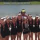 The victorious lightweight 8 with assistant coach Gordon Getsinger