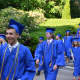 Members of North Salem High School's class of 2015 head to their commencement.