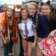 From left: Chloe Hornby, Chloe Zimmermann, Nicole DiRocco, Sophie Conley, all 12, and Aislinn O'Brien, 11.