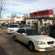 Lines to buy gas stretched for blocks in Greenburgh Thursday.
