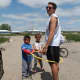 Jake Greene gets put in jail while playing with children in the in Swiftbird community at the reservation.