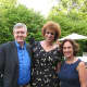 Chris and Barbara Dee and Susanna Reich at at Crabtree's Kittle House for Sparkle for a Cause. The benefit raised money for the Chappaqua Children's Book Festival.