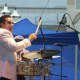 Tito Puente, Jr. & His Orchestra has the crowd dancing in their seats.