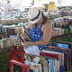 Shoppers had plenty of books to browse at the GIGANTIC book sale.
