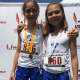 Ashley Nicoletti, left, Shelby Dejana of Wilton Running Club qualified for the USA Track and Field national championships.