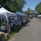 The Rowayton Farmers Market is a popular destination on Friday afternoons.