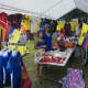 There were many vendors selling clothing and other goods at Sunday's Ecuadorian Festival.