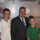 Yonkers Mayor Mike Spano, with sons Mike, left, and Chris Spano.