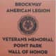 This is a sample brick for the planned Veterans Walkway of Honor in Danbury. 