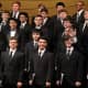 Wilton's Chase Smith (front row, center) was one of three Wilton students performing in the All-State Chorus last week.