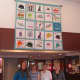 A large team of Rye YMCA quilters created a special quilt in honor of the 25th Rye Derby. Seen here with the quilt are team members Ann Edmonds, Amy Katz, Penny Cozza and Kim Mulcahy
