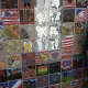 Tiles have once again fallen off the Greenburgh 9/11 mural.