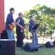 A band plays Saturday at the Second Annual Rock 'N Roots Revival Music Festival in Redding.