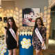 Miss Ramapo Valley Lauren Staub and Miss Bergen County Celinda Ortega visited IHOP restaurants Tuesday.