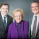 The Trumbull Democratic Town Committee will present the Kevin J. Sutherland Inspiration in Democracy Award to Matthew Kuroghlian, left, and the 2017 TDTC Leadership Award to Beryl Kaufman and Timothy A. Cantafio.