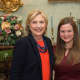 Jennifer Holdsworth with Hillary Clinton.