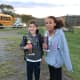 Ryan Rupprecht, left, and Nicole Holmes, of Westport, won individual honors for Wilton Running Club at the recent Western Connecticut Conference Middle School cross country championships.