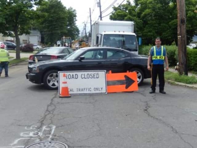 Outwater Lane in Saddle Brook will be closed for a week due to road construction.