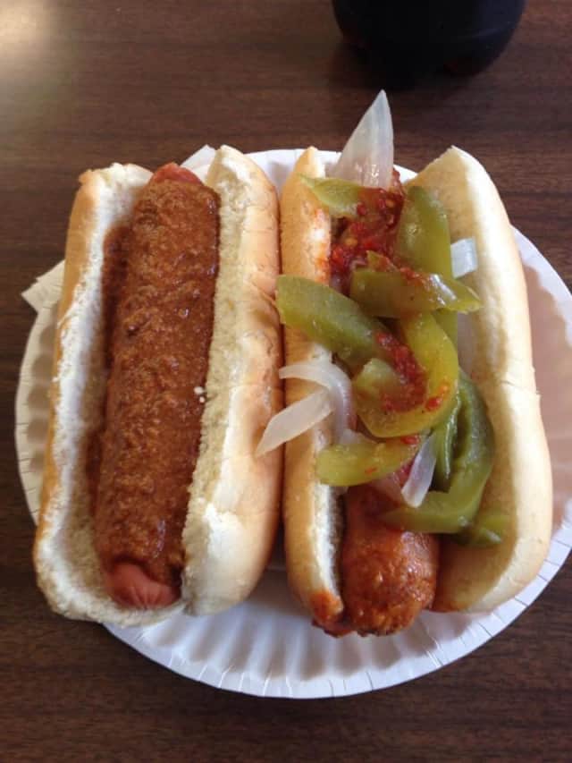 Smith Street in Poughkeepsie is known for its meaty hot dogs.