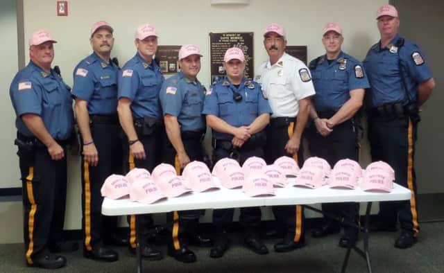 The Park Ridge Police Department is among several in Bergen County going pink this month.