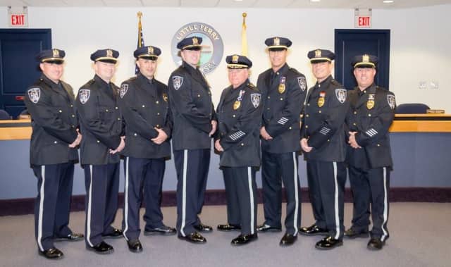 "I'm lucky -- we've got a great group of guys," Little Ferry Police Chief Ralph Verdi said.