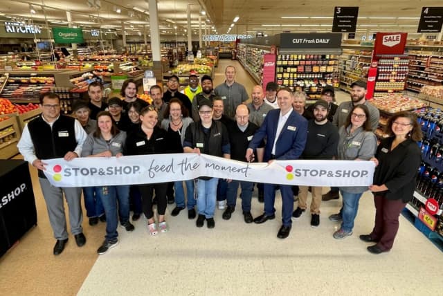 Stop & Shop celebrated its grand reopening in Shelton.