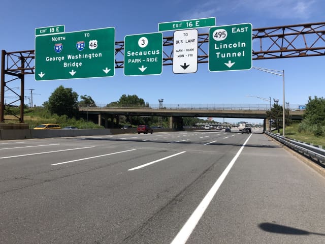 A young West New York man died in a motorcycle crash on the Turnpike Saturday, one of two Hudson County men killed on the major roadway that day.