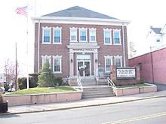 Municipal building in Ridgefield Park on Main Street.
