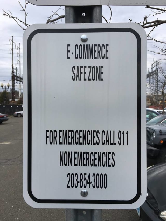 The Norwalk Police Department has an E-Commerce Safe Zone at its headquarters.