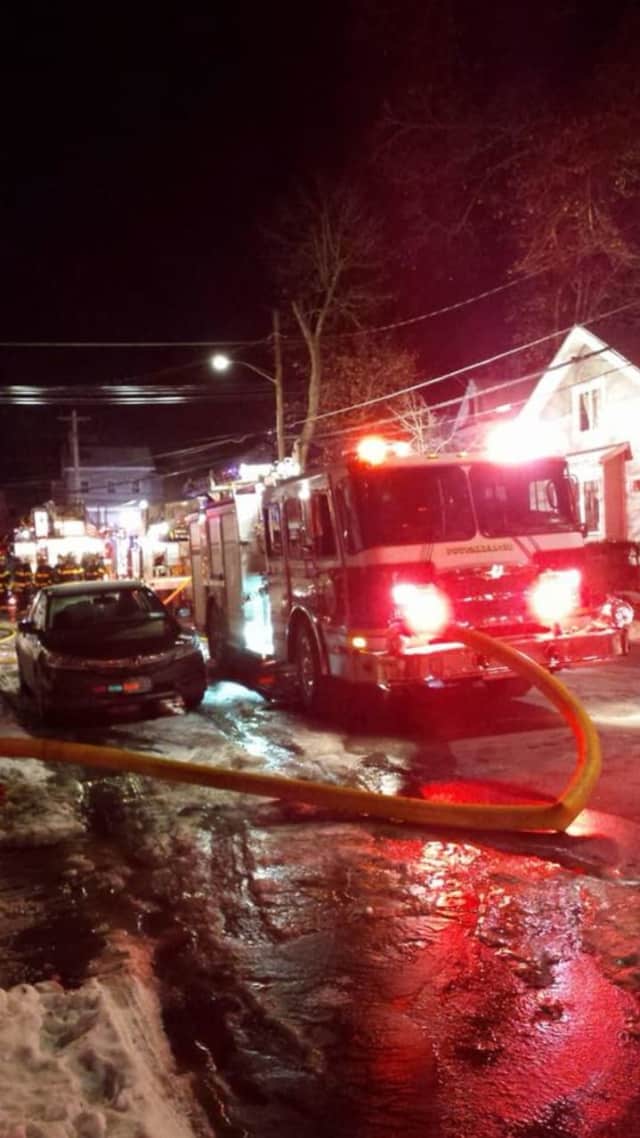 A woman using Sterno cans to stay warm started a fire that destroyed an apartment.