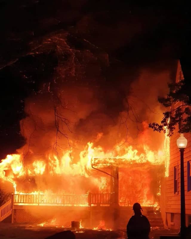 An intense fire seriously damaged a Hillcrest home.