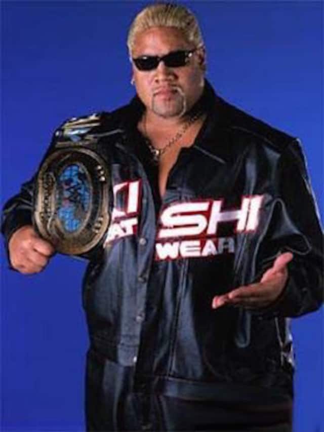 WWE Hall of Fame wrestler Rikishi. A night of live pro wrestling takes place Friday, June 3 at Wood-Ridge High School.