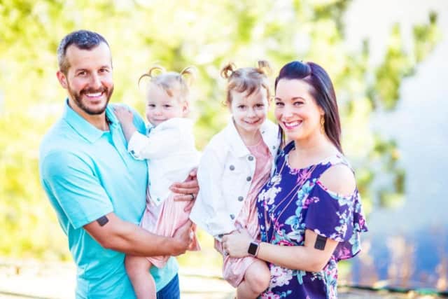 Christopher and Shanann Watts with their daughters, Bella and Celeste.