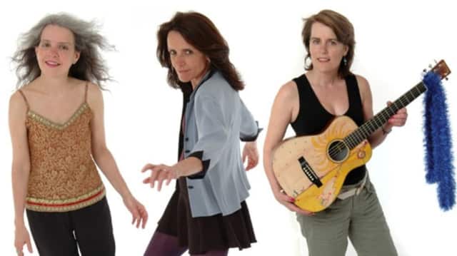 Maggie Roche, left, in a promotional photo with her sisters Suzzy, middle, and Terre.