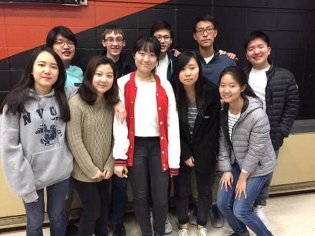 Pictured L to R: NaYoung Park, Richard Yoon, Sally Na, Peter Francis, SoYoung Park, Joey Li, Gajin Lee, Daniel Back, Eli Oh, and Aaron Rhee.