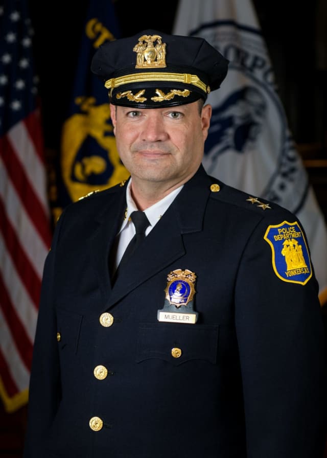Yonkers Police Deputy Chief John Mueller has been named the department's new commissioner.