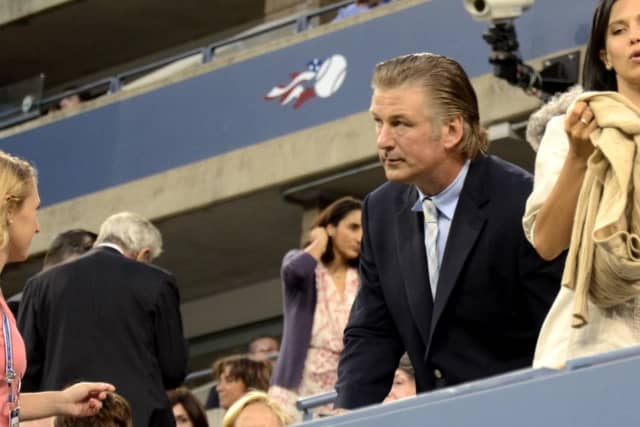 Alec Baldwin at the U.S. Open in Forest Hills in 2011.