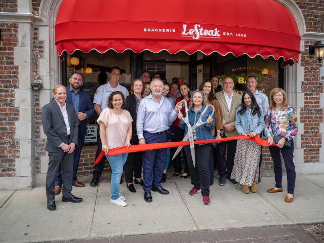 Brasserie Le Steak held its grand opening on Tuesday, May 10.